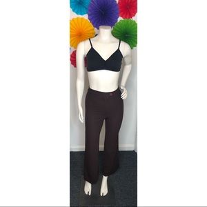 Brown Wide Leg Dress Pants 🍒